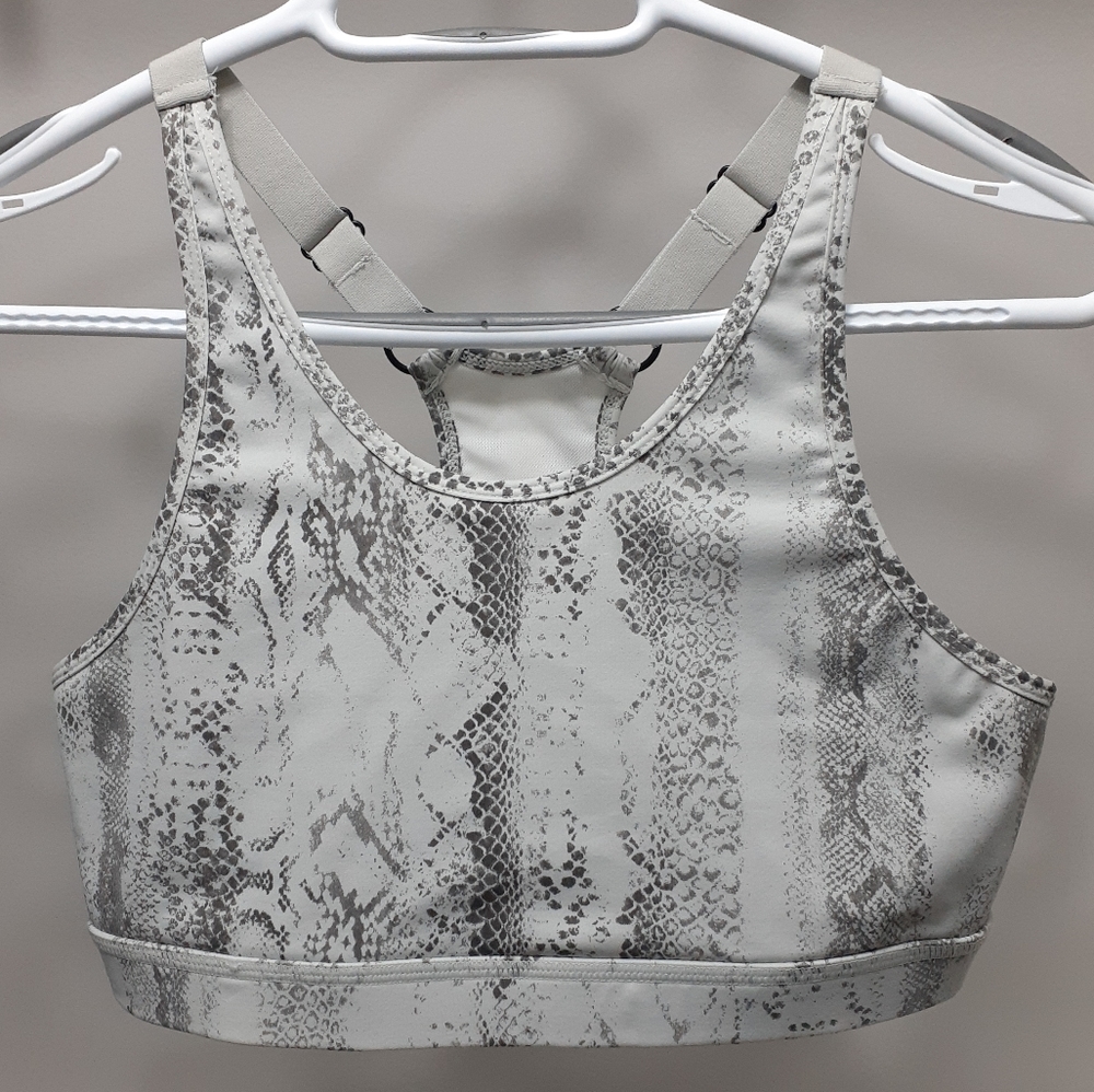 Sports bra - Mono B in faux snakeskin
